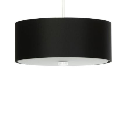 Lámpara colgante SKALA 3xE27/60W/230V diá. 30 cm negro