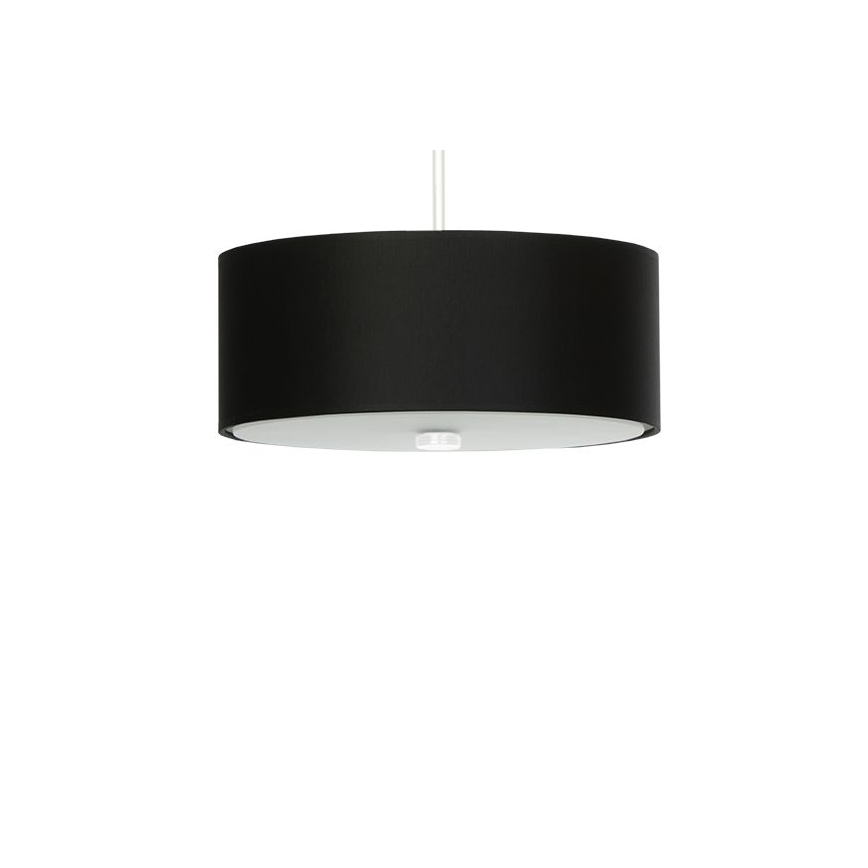 Lámpara colgante SKALA 3xE27/60W/230V diá. 30 cm negro