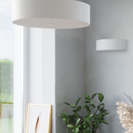 Plafón SKALA 3xE27/60W/230V diá. 30 cm blanco