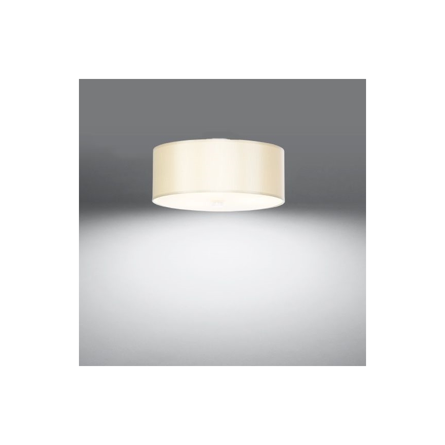Plafón SKALA 3xE27/60W/230V diá. 30 cm blanco