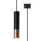 Lámpara colgante LOOPEZ 1xGU10/10W/230V negro/cobre