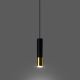 Lámpara de araña de cable LOOPEZ 1xGU10/40W/230V negro/dorado