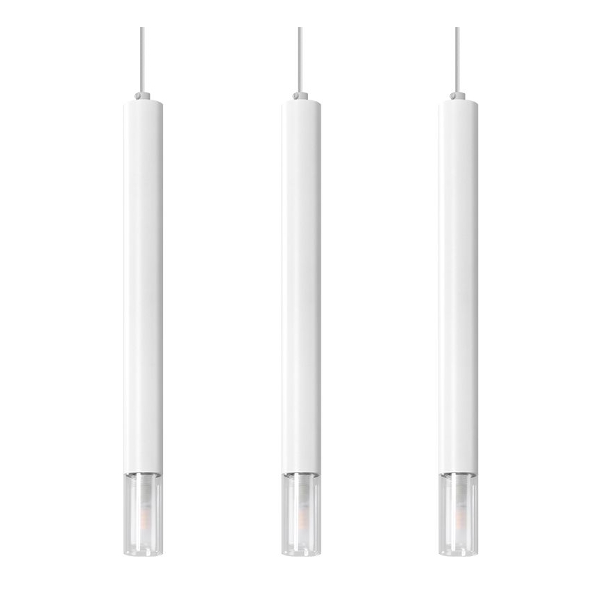 Lámpara colgante VIZIER 3xG9/40W/230V blanco