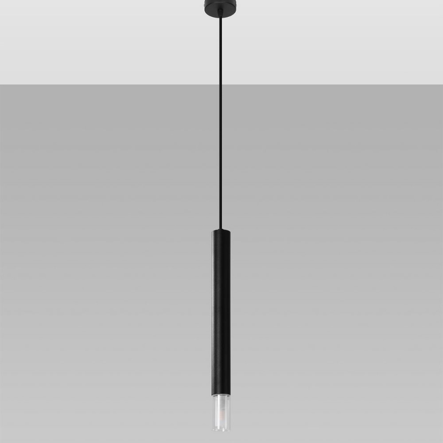 Lámpara colgante VIZIER 1xG9/40W/230V negro