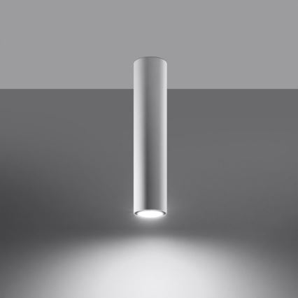 Foco LAGOS 1xGU10/10W/230V 40 cm blanco