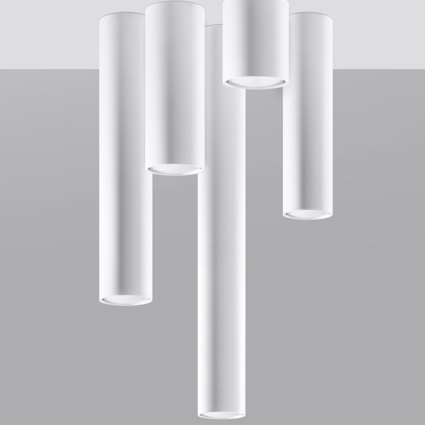 Foco LAGOS 1xGU10/10W/230V 60 cm blanco