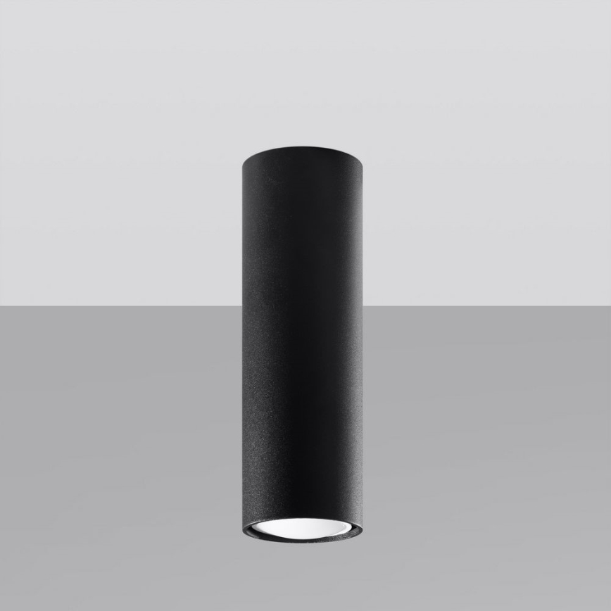Foco LAGOS 1xGU10/10W/230V 20 cm negro