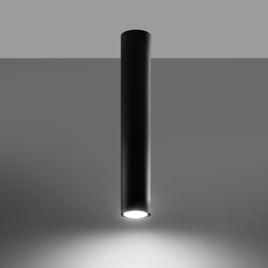 Foco LAGOS 1xGU10/10W/230V 40 cm negro