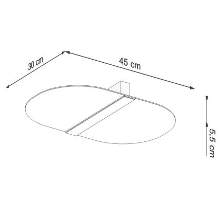 Plafón SALIA 2xG9/40W/230V