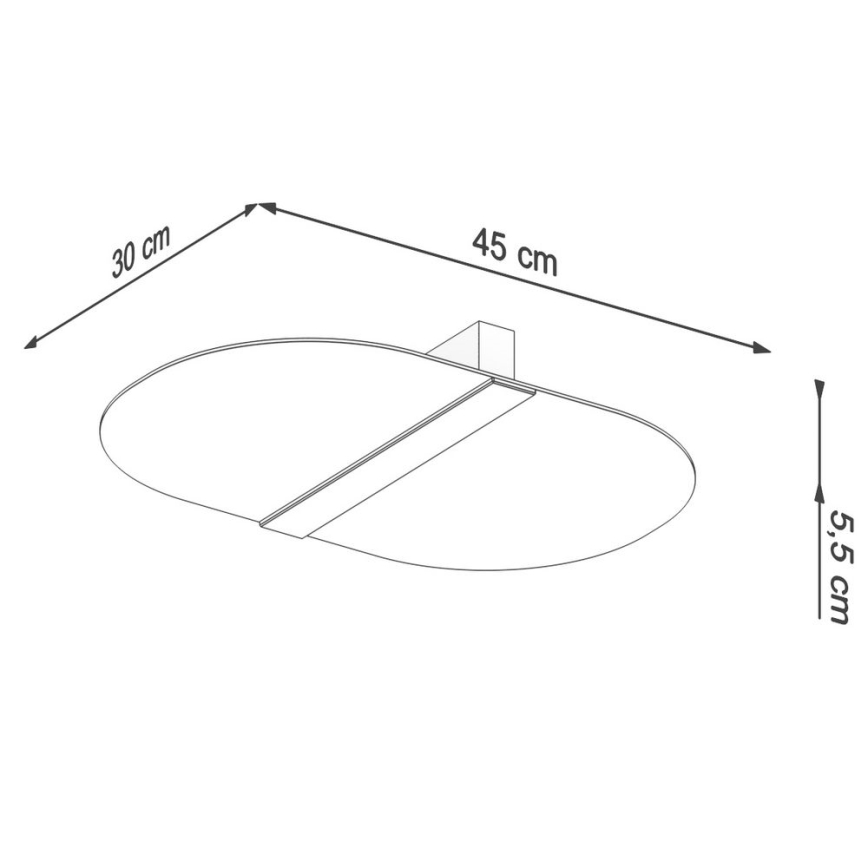 Plafón SALIA 2xG9/40W/230V