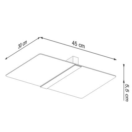 Plafón AZALIA 2xG9/40W/230V