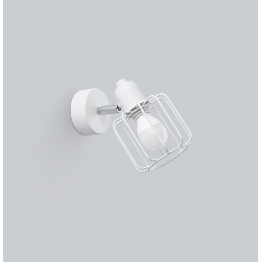 Foco de pared BELUCI 1xE14/40W/230V blanco