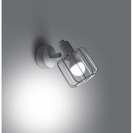 Foco de pared BELUCI 1xE14/40W/230V blanco