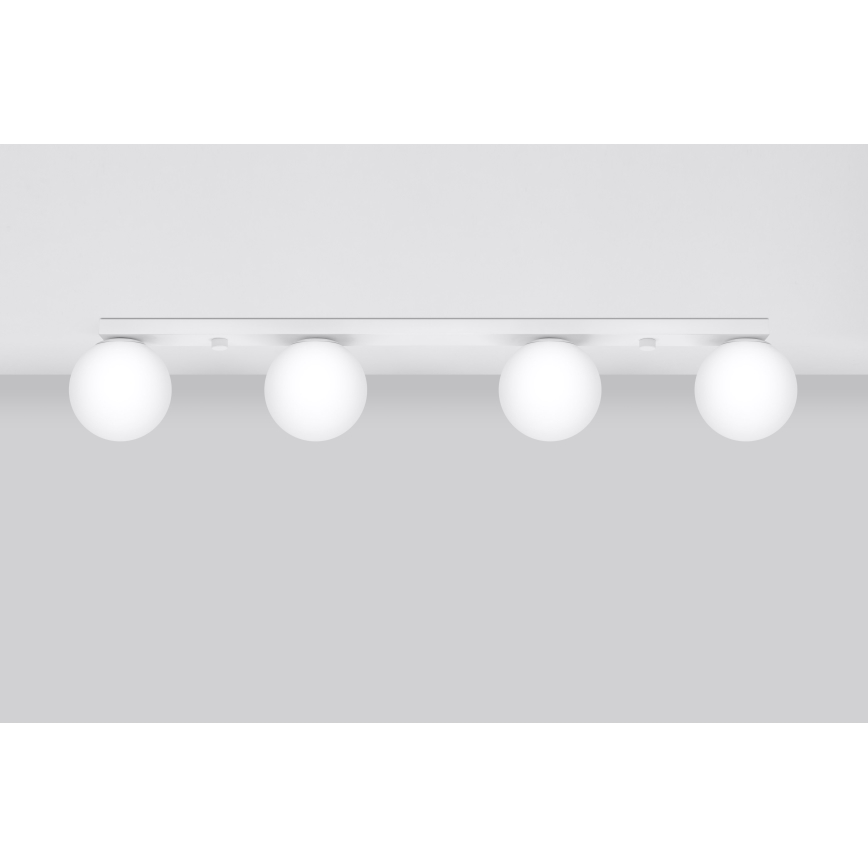 Plafón YOLI 4xG9/12W/230V blanco