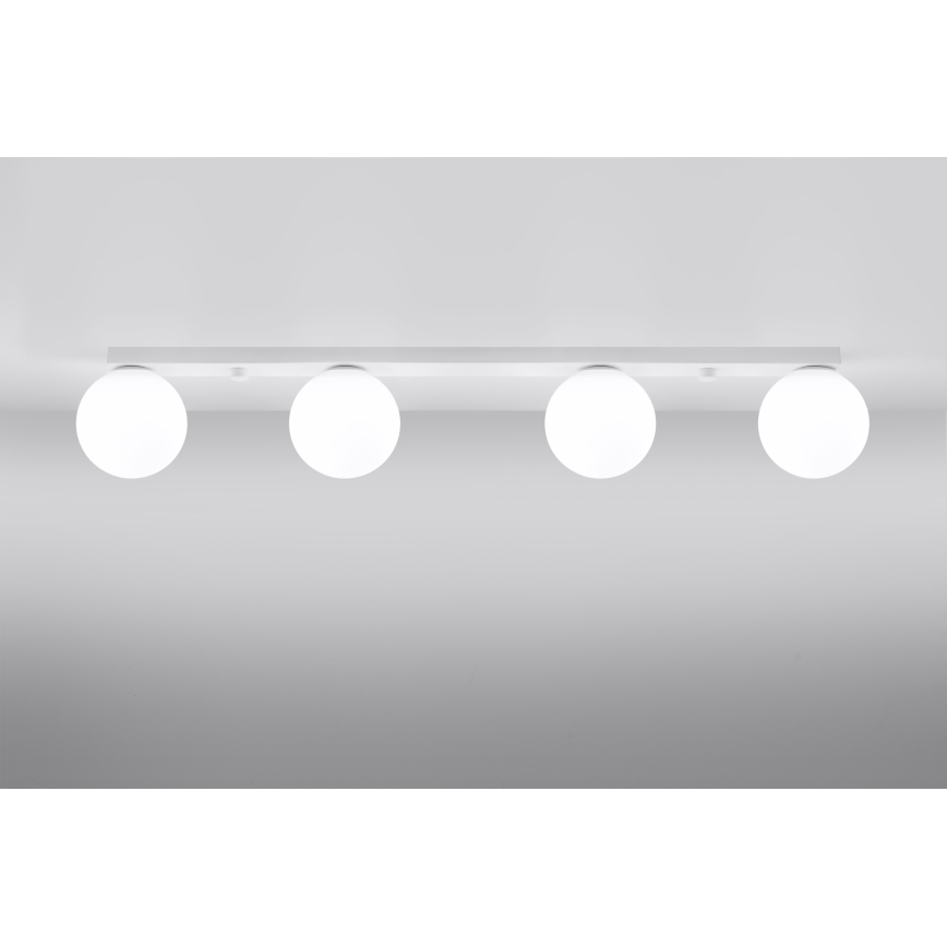 Plafón YOLI 4xG9/12W/230V blanco