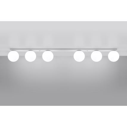Plafón YOLI 6xG9/12W/230V blanco