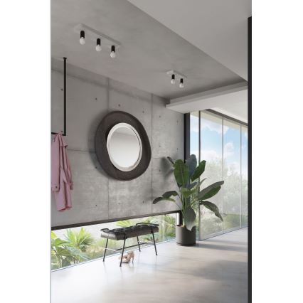 Foco TAVO 2xE27/15W/230V concreto