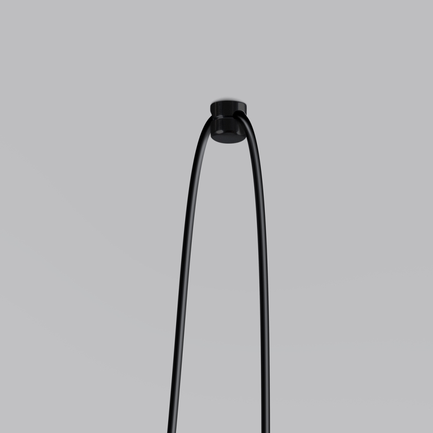 Lámpara colgante NESO 1xE27/15W/230V araña concreto