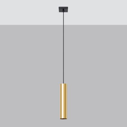 Lámpara colgante LAGOS 1xGU10/10W/230V dorado