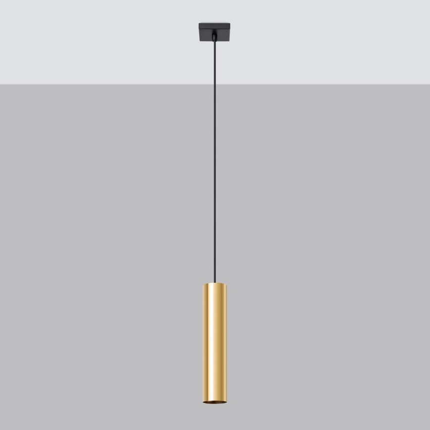 Lámpara colgante LAGOS 1xGU10/10W/230V dorado
