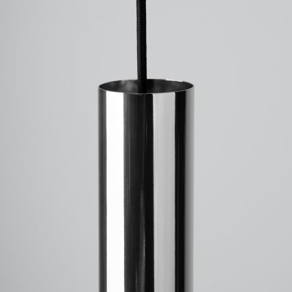 Lámpara colgante LAGOS 1xGU10/10W/230V cromo brillante