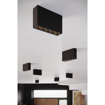 Foco LED SOLE LED/11W/230V negro