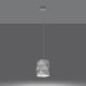 Lámpara colgante GOBI 1xE27/15W/230V cerámica