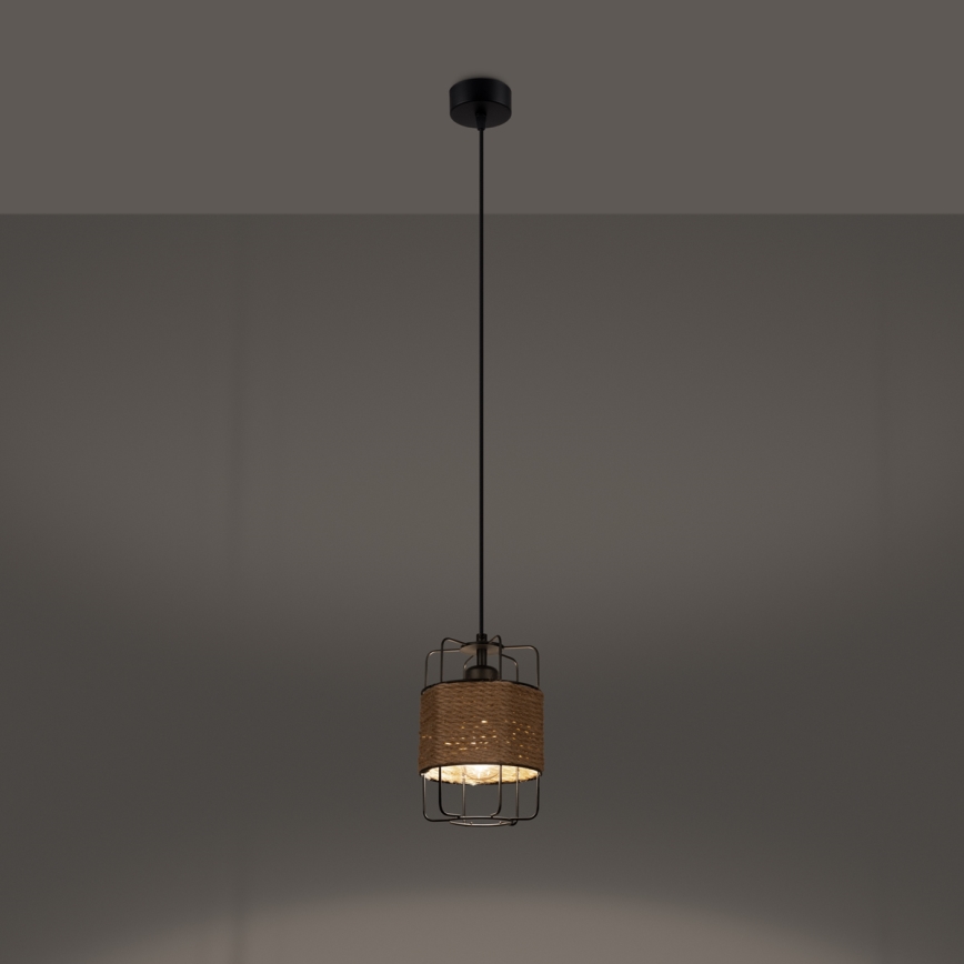 Lámpara colgante GIZUR 1xE27/15W/230V