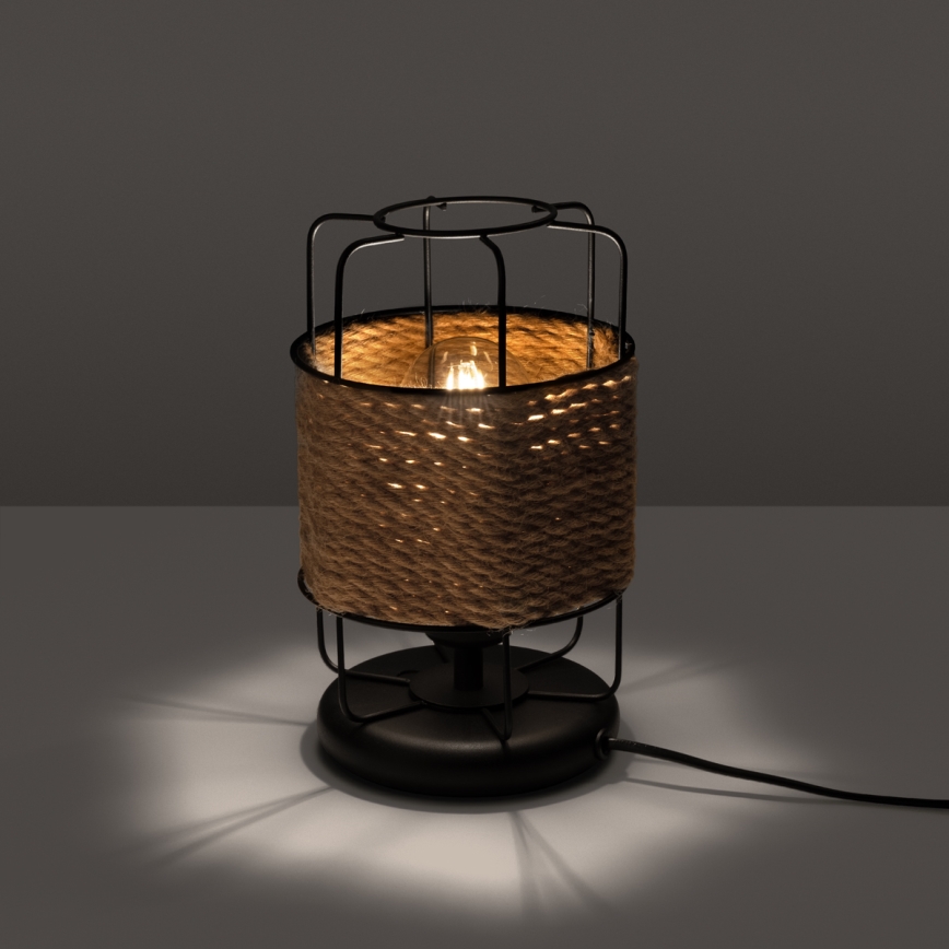 Lámpara de mesa GIZUR 1xE27/15W/230V