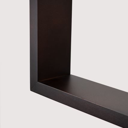 Lámpara colgante ARIES 1xE27/15W/230V haya/wenge