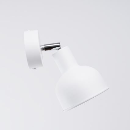 Foco de pared ELBA 1xE27/15W/230V blanco