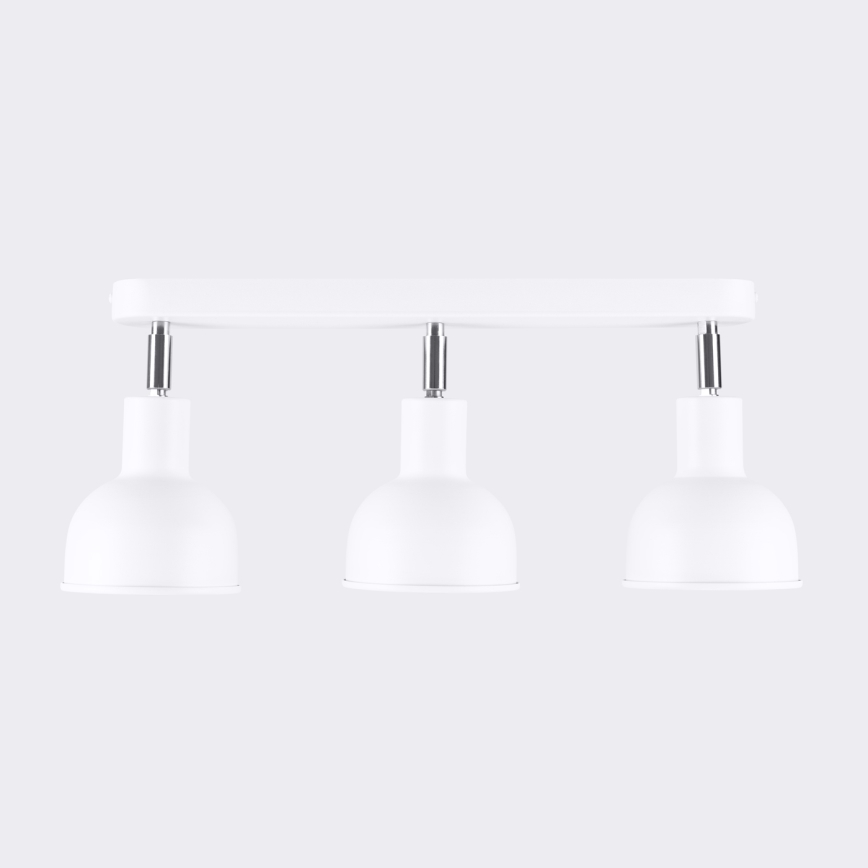 Foco ELBA 3xE27/15W/230V blanco