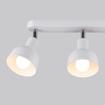 Foco ELBA 3xE27/15W/230V blanco