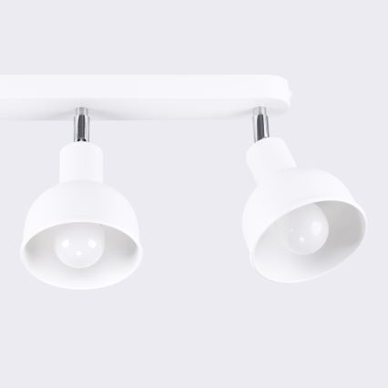 Foco ELBA 3xE27/15W/230V blanco