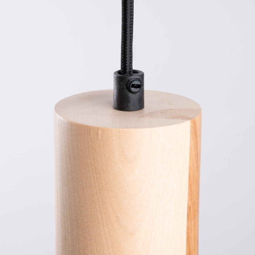 Lámpara colgante FANO 1xE27/15W/230V diá. 34 cm negro
