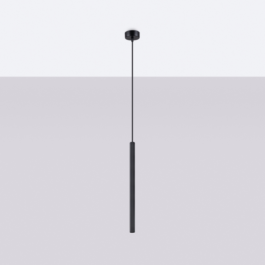Lámpara colgante ARCHE 1xG9/8W/230V negro