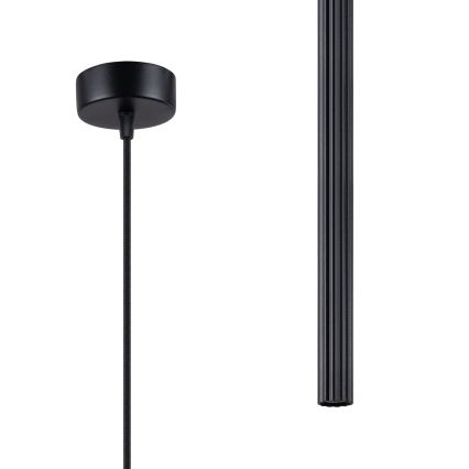 Lámpara colgante ARCHE 1xG9/8W/230V negro