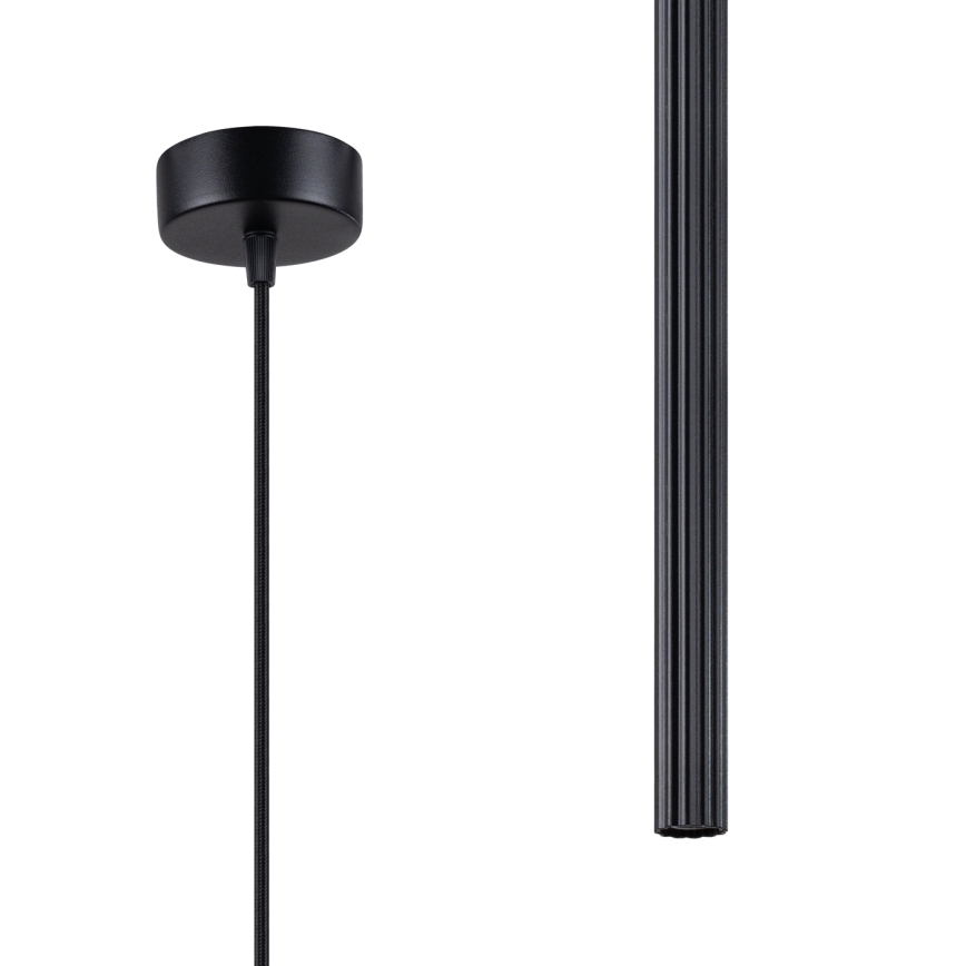 Lámpara colgante ARCHE 1xG9/8W/230V negro