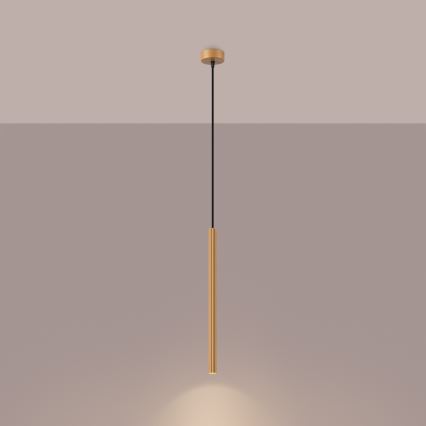 Lámpara colgante ARCHE 1xG9/8W/230V dorado