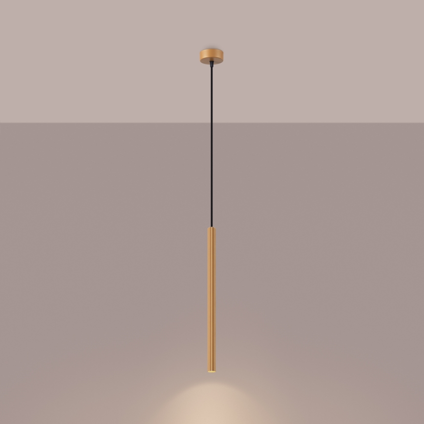 Lámpara colgante ARCHE 1xG9/8W/230V dorado