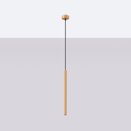 Lámpara colgante ARCHE 1xG9/8W/230V dorado