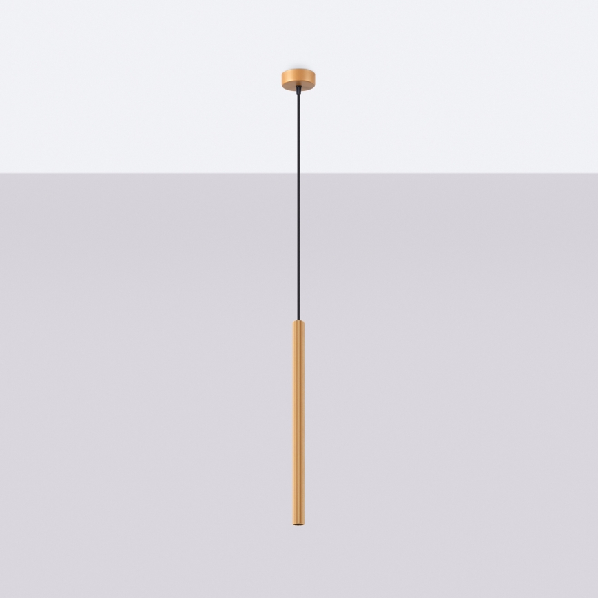 Lámpara colgante ARCHE 1xG9/8W/230V dorado