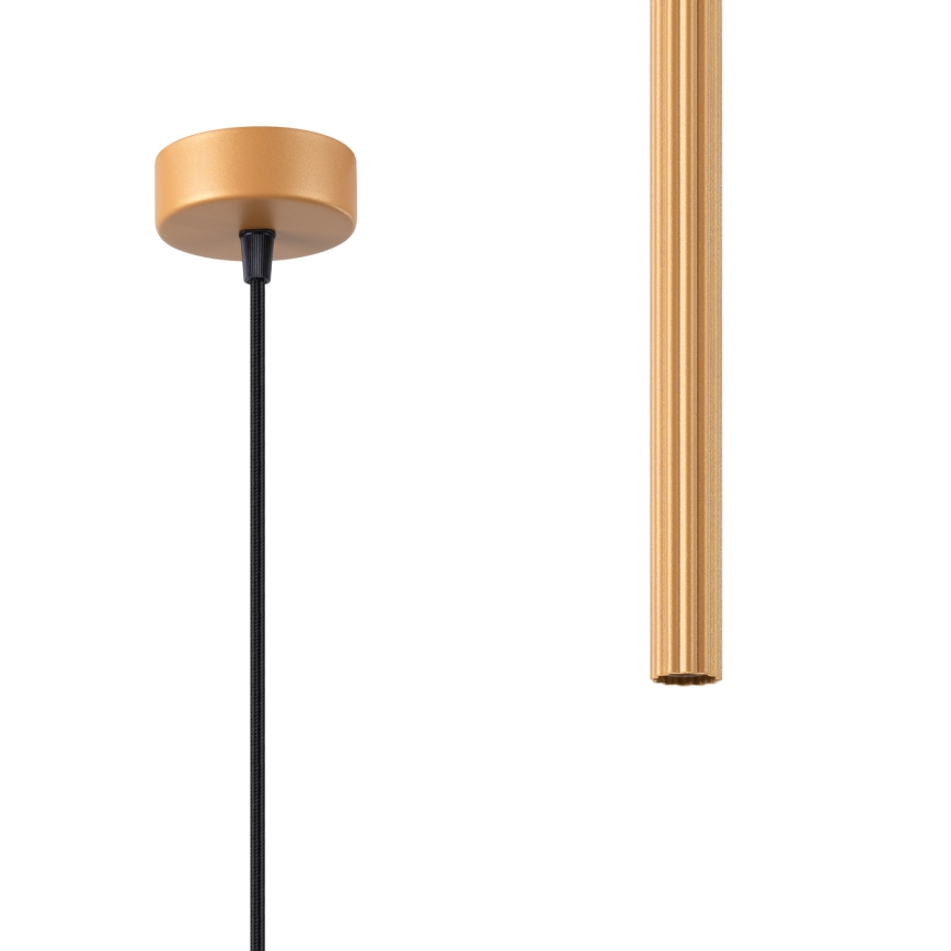 Lámpara colgante ARCHE 1xG9/8W/230V dorado