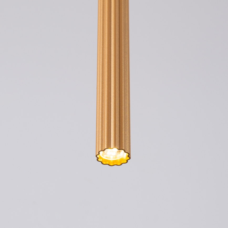 Lámpara colgante ARCHE 1xG9/8W/230V dorado