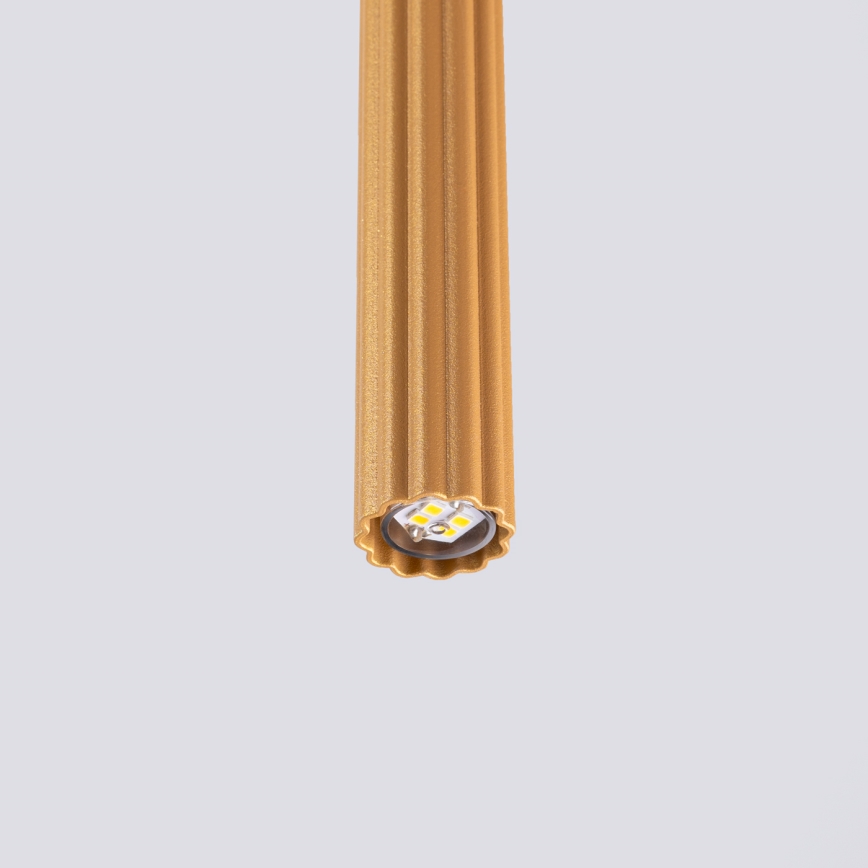 Lámpara colgante ARCHE 1xG9/8W/230V dorado
