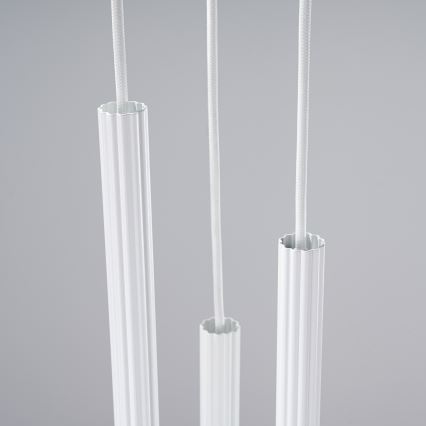 Lámpara colgante ARCHE 3xG9/8W/230V blanco