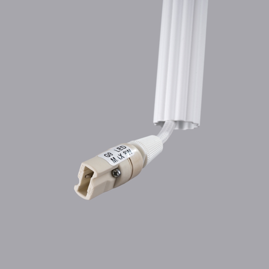 Lámpara colgante ARCHE 3xG9/8W/230V blanco