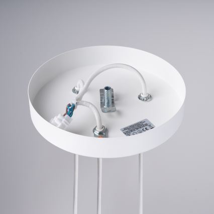 Lámpara colgante ARCHE 3xG9/8W/230V blanco