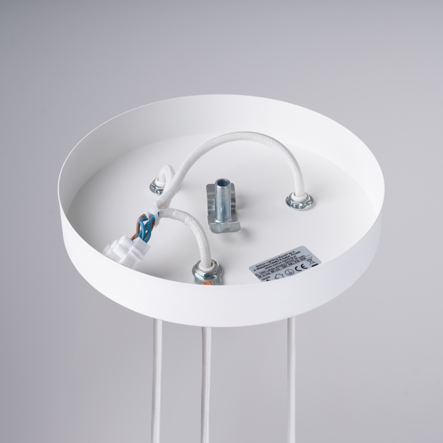 Lámpara colgante ARCHE 3xG9/8W/230V blanco