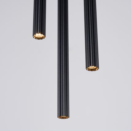 Lámpara colgante ARCHE 3xG9/8W/230V negro